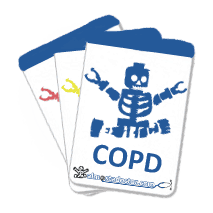 Medicial revision flash cards for medical students - covering common diseases and OSCE for medical finals revision